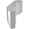 Ekena Millwork 5-in. W x 8-in. D x 12-in. H Pescadero Architectural Grade PVC Knee Brace BRCP05X08X12PEC - alternate 5